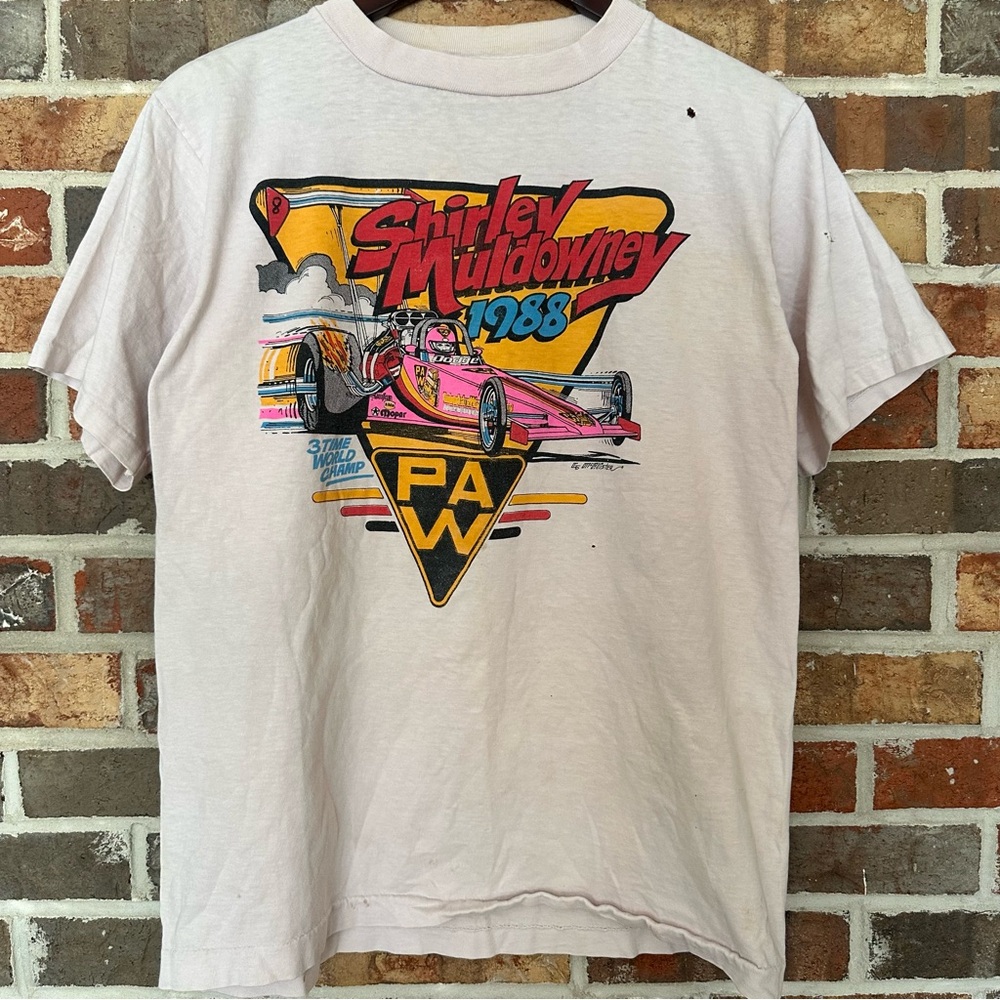 VTG Shirley Muldowney Drag Racing Shirt